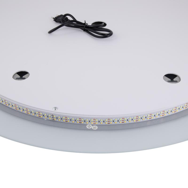 Дзеркало Qtap Taurus R800 з LED-підсвічуванням Touch, з антизапотіванням, з димером, рег. темп. кольору (3000-6500K) QT2478R807 — фото 8