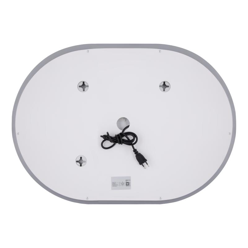 Дзеркало Qtap Gemini 500х700 з LED-підсвічуванням Touch, з антизапотіванням, з димером, рег. темп. кольору (3000-6500K) QT2578R5070 — фото 10