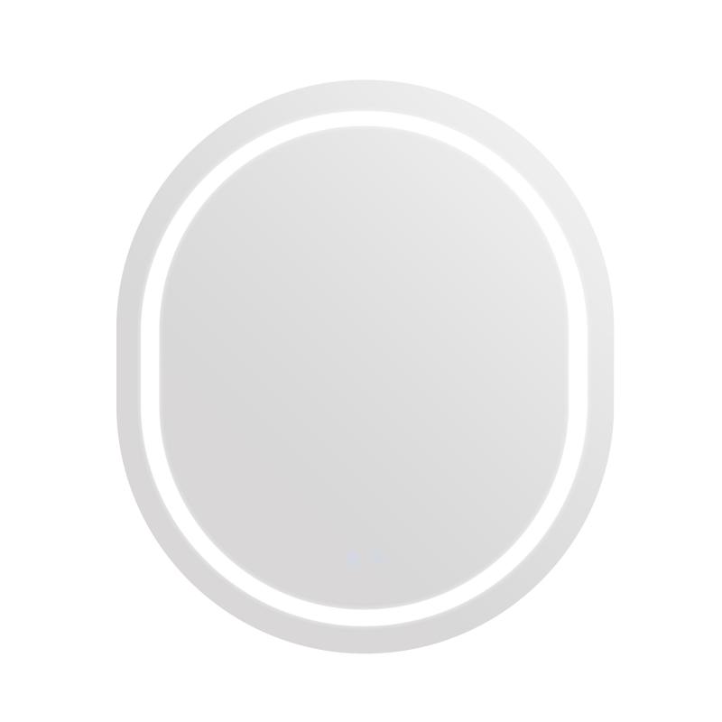 Дзеркало Qtap Gemini 800х700 з LED-підсвічуванням Touch, з антизапотіванням, з димером, рег. темп. кольору (3000-6500K) QT2578R8070 — фото 4