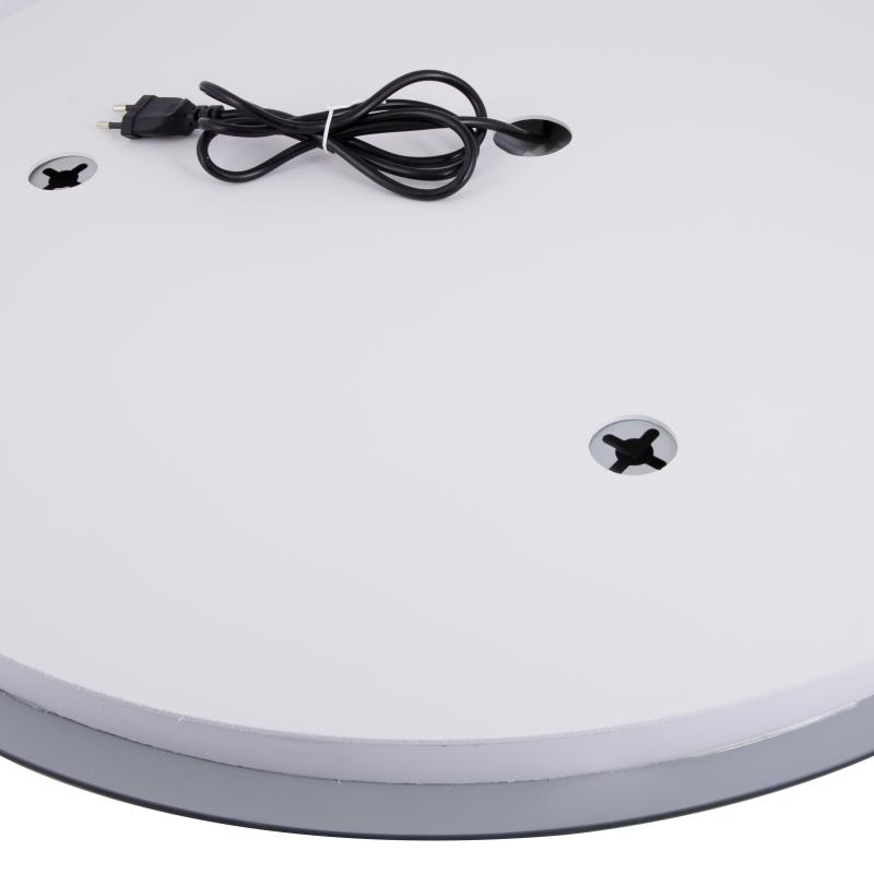 Дзеркало Qtap Gemini 800х700 з LED-підсвічуванням Touch, з антизапотіванням, з димером, рег. темп. кольору (3000-6500K) QT2578R8070 — фото 6
