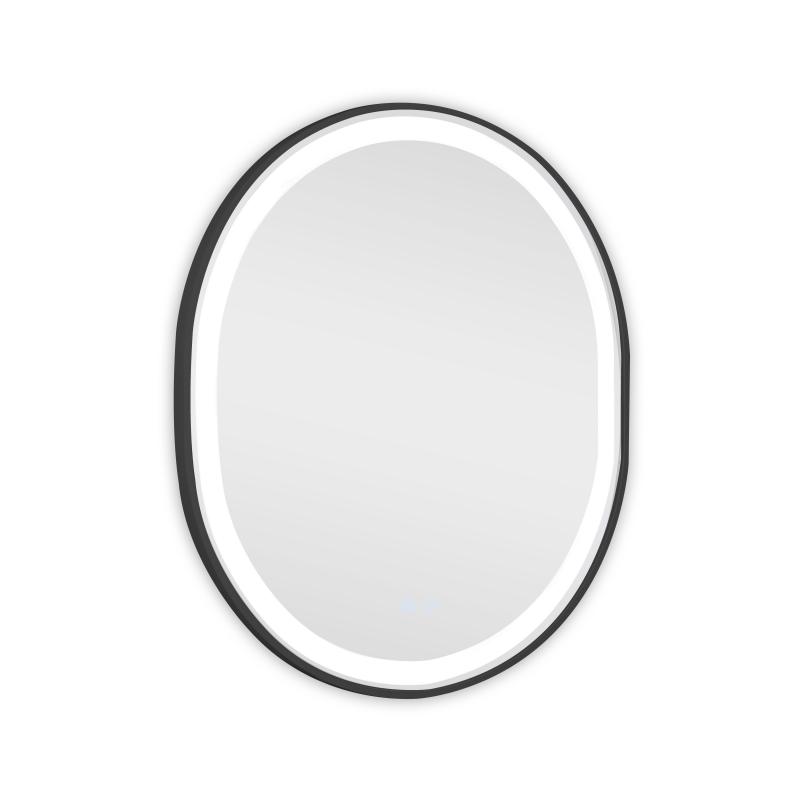 Дзеркало Qtap Gemini 800х700 з LED-підсвічуванням Touch, з антизапотіванням, з димером, рег. темп. кольору (3000-6500K) QT2578R8072B — фото 8