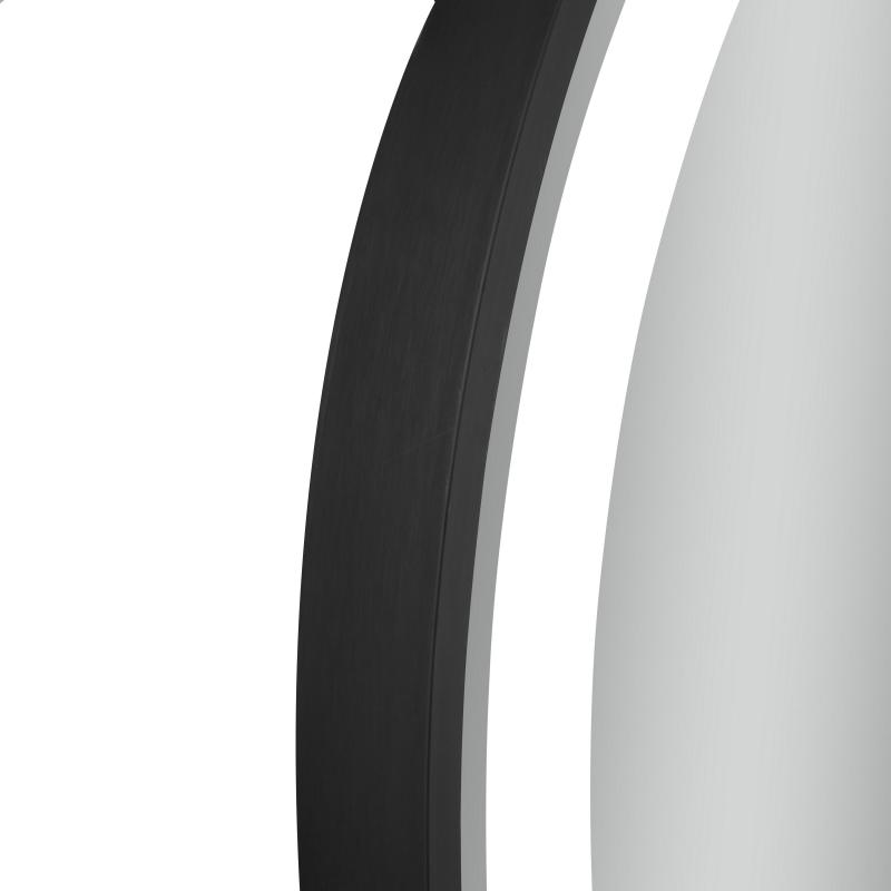 Дзеркало Qtap Gemini 800х700 з LED-підсвічуванням Touch, з антизапотіванням, з димером, рег. темп. кольору (3000-6500K) QT2578R8072B — фото 10