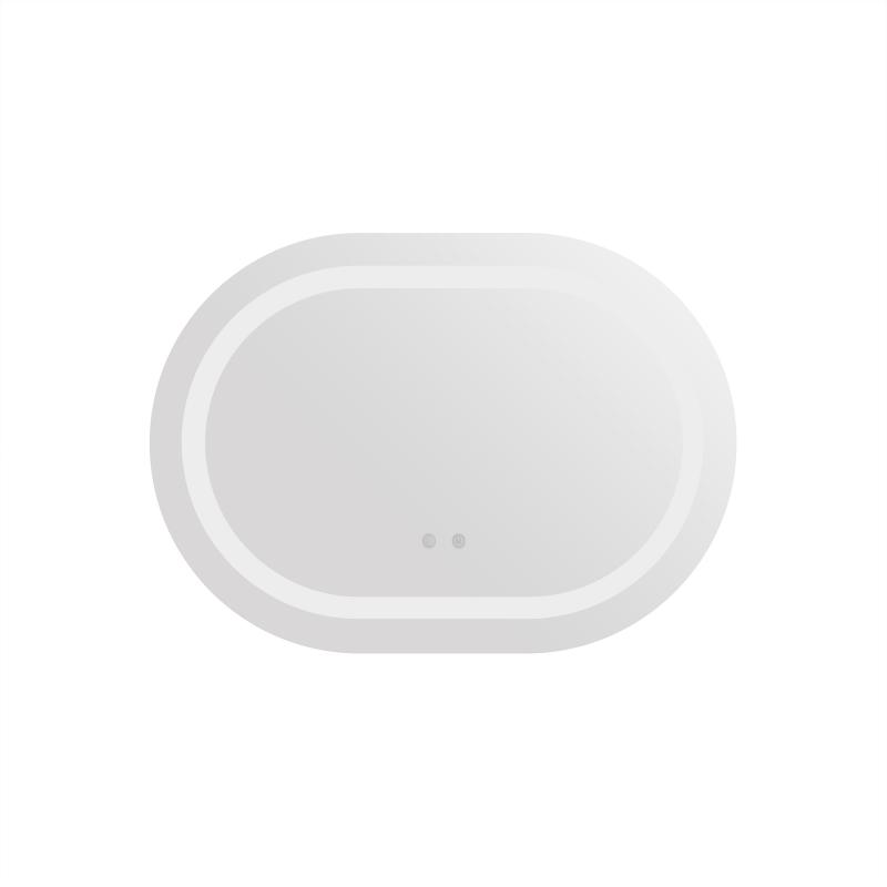 Дзеркало Qtap Gemini 650х900 з LED-підсвічуванням Touch, з антизапотіванням, з димером, рег. темп. кольору (3000-6500K) QT2578R6590 — фото 3
