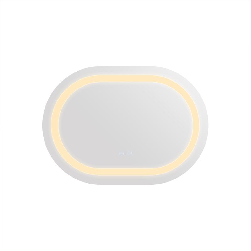 Дзеркало Qtap Gemini 650х900 з LED-підсвічуванням Touch, з антизапотіванням, з димером, рег. темп. кольору (3000-6500K) QT2578R6590 — фото 5
