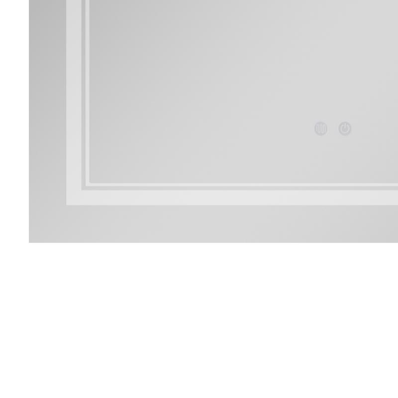 Дзеркало Qtap Cardinal (CA1) 800х500 з LED-підсвічуванням Touch, з антизапотіванням, з димером, рег. темп. кольору (3000-6500K) QT0478C5080 — фото 10