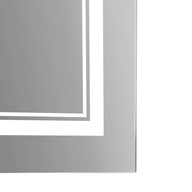 Дзеркало Qtap Cardinal (CA1) 700х500 з LED-підсвічуванням Touch, з антизапотіванням, з димером, рег. темп. кольору (3000-6500K) QT0478C5070 — фото 9