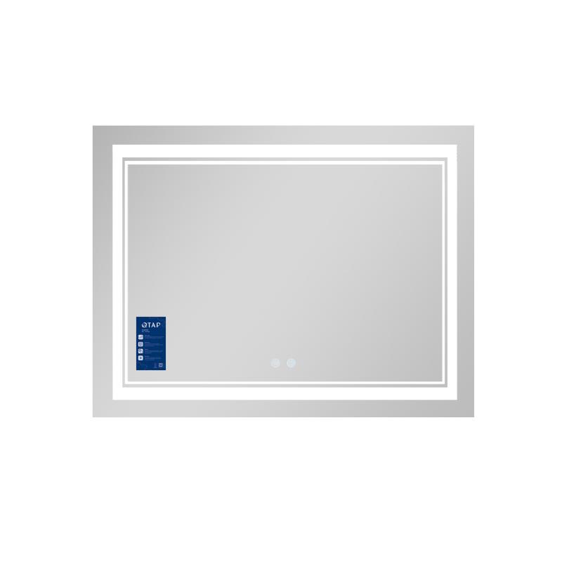 Дзеркало Qtap Cardinal 1000х700 з LED-підсвічуванням Touch, з антизапотіванням, з димером, рег. темп. кольору (3000-6500K) QT0478C10070 — фото 5