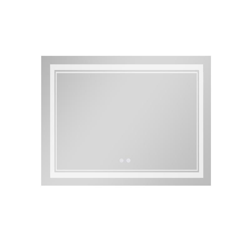 Дзеркало Qtap Cardinal (CA1) 1000х800 з LED-підсвічуванням Touch, з антизапотіванням, з димером, рег. темп. кольору (3000-6500K) QT0478C10080 — фото 3