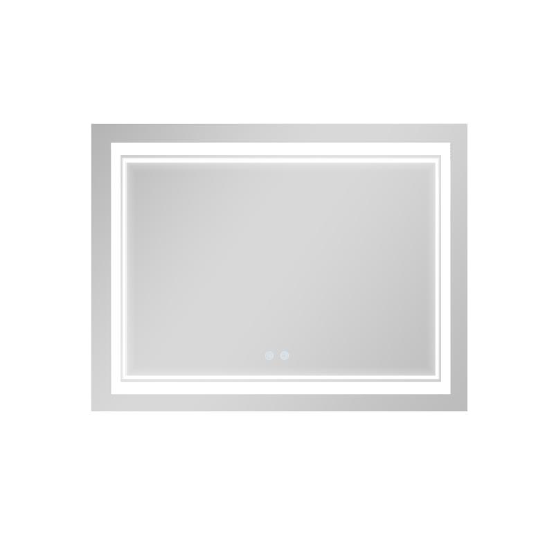 Дзеркало Qtap Cardinal (CA1) 1000х800 з LED-підсвічуванням Touch, з антизапотіванням, з димером, рег. темп. кольору (3000-6500K) QT0478C10080 — фото 4