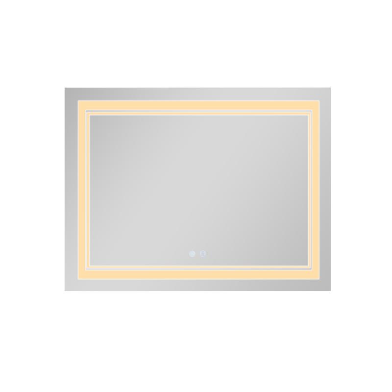 Дзеркало Qtap Cardinal (CA1) 1000х800 з LED-підсвічуванням Touch, з антизапотіванням, з димером, рег. темп. кольору (3000-6500K) QT0478C10080 — фото 5
