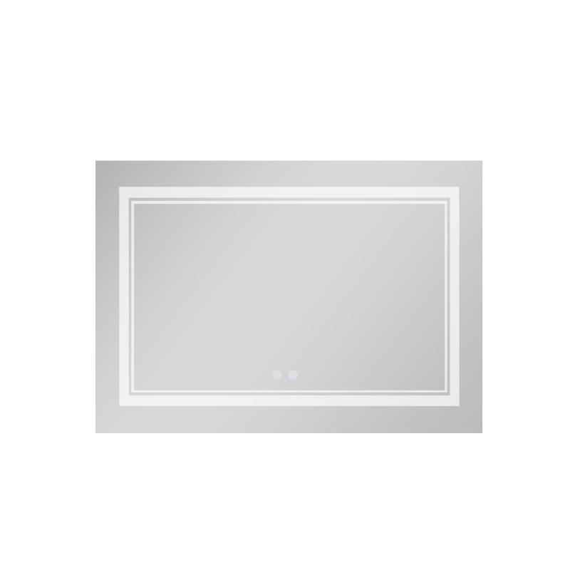 Дзеркало Qtap Cardinal 1200х800 з LED-підсвічуванням Touch, з антизапотіванням, з димером, рег. темп. кольору (3000-6500K) QT0478C12080 — фото 3