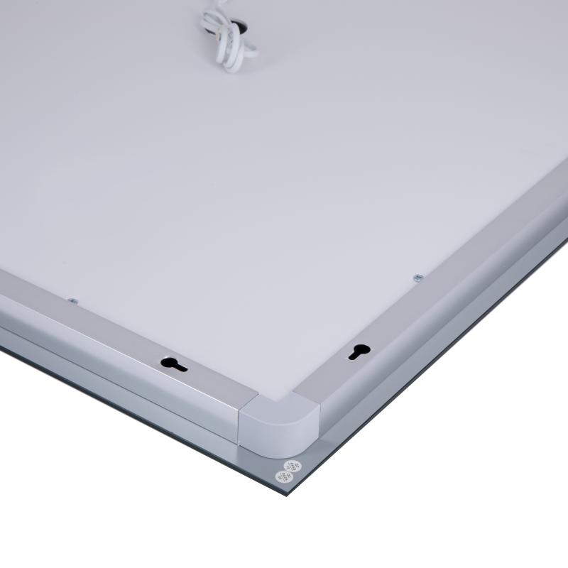 Дзеркало Lidz Kubis 700х800 з LED-підсвічуванням Touch, з антизапотіванням, з димером, рег. яскравості LD78LF9048070 — фото 6