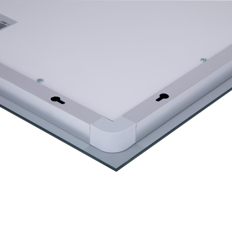 Дзеркало Lidz Kubis 600х800 з LED-підсвічуванням Touch, з антизапотіванням, з димером, рег. яскравості LD78LF9376080 — фото 6
