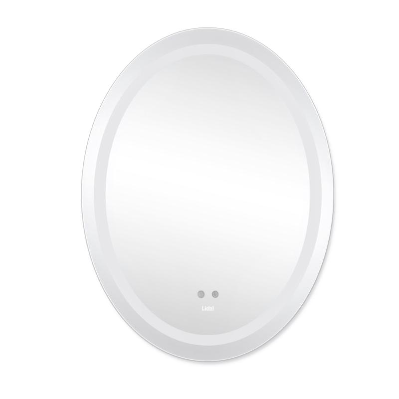 Дзеркало Lidz Vida 700х500 з LED-підсвічуванням Touch, з антизапотіванням, з димером, рег. яскравості LD78LF5070 — фото 3