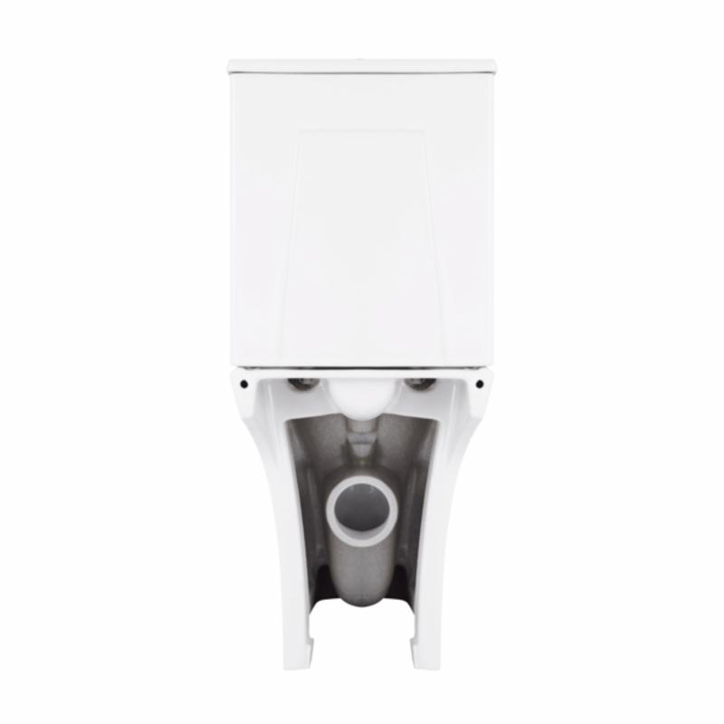 Унітаз-компакт Qtap Presto Quadro безободковий з сидінням Soft-close QT24221215AW — фото 7