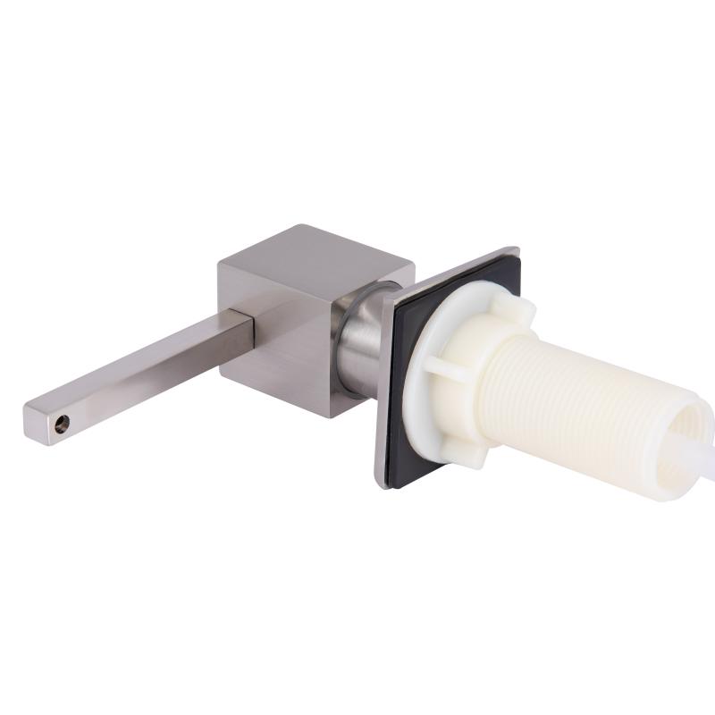 Дозатор для миючого засобу Lidz LK117 квадратний Brushed Steel (LDLK117BRU46399) — фото 4