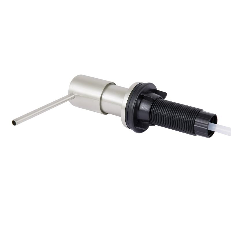 Дозатор для миючого засобу Lidz LK118 круглий Brushed Steel (LDLK118BRU46400) — фото 4
