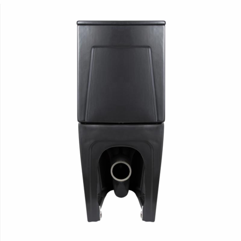 Унітаз підлоговий Qtap Scorpio Ultra Quiet безобідковий з сидінням Soft-close MATT BLACK QT14226088AMB — фото 7