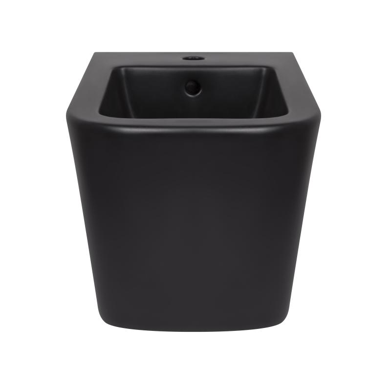 Біде підвісне Qtap Tern New 515x350x320 мм Matt Black QT17551303GMB — фото 3