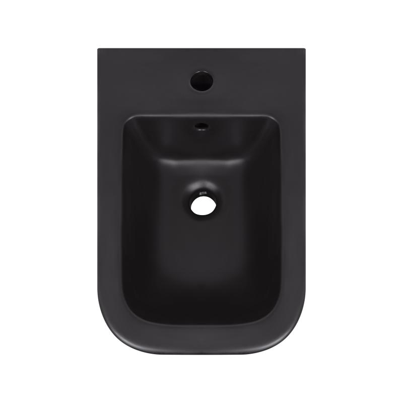 Біде підвісне Qtap Tern New 515x350x320 мм Matt Black QT17551303GMB — фото 7