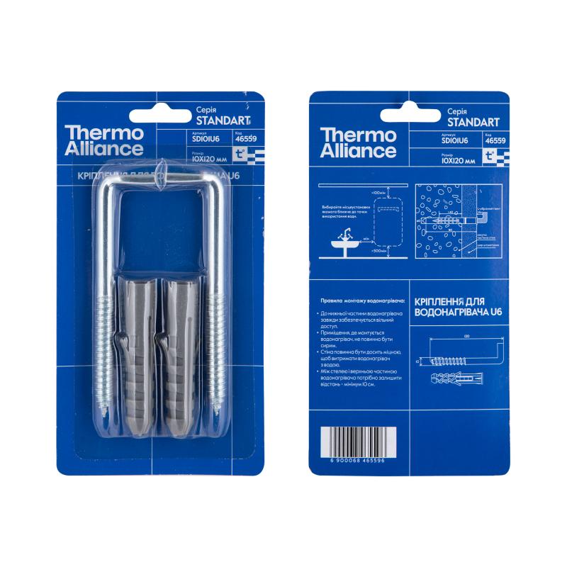 Thermo Alliance Кріплення для водонагрівача U6 10х120 мм SD101U6 — фото 2