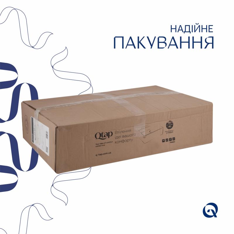 Раковина-чаша Qtap Dove 635x420x150 White QT06118168W — фото 5