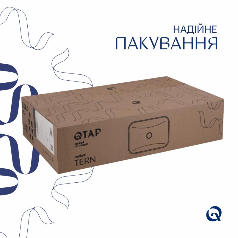 Раковина-чаша Qtap Tern 610x350x135 White QT17118140W — фото 5