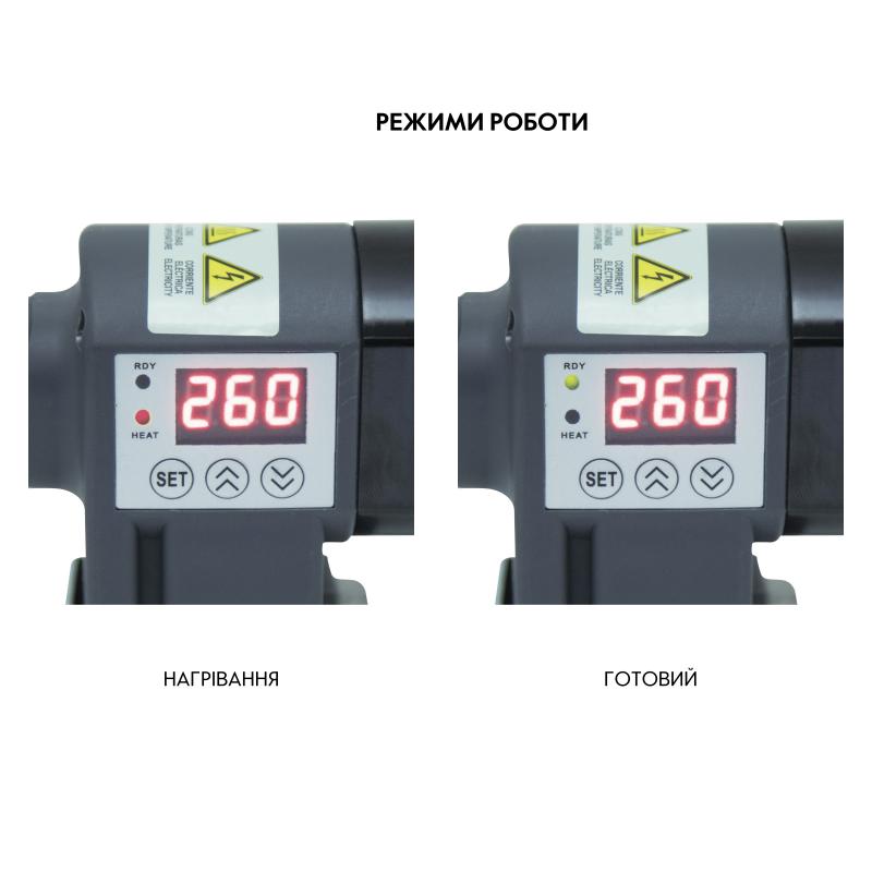 Паяльник для пластикових труб Thermo Alliance PRO-101 Ø20-32 (автоматичний з дісплеєм, 600W) — фото 6