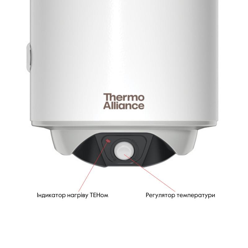 Водонагрівач електричний комбінований Thermo Alliance вертикальний 80 л. т.о. 0,24 кв.м лівий, мокрий ТЕН 2,0 кВт (CWH 8044 4S L) — фото 5