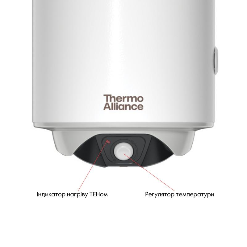 Водонагрівач електричний комбінований Thermo Alliance вертикальний 80 л. т.о. 0,24 кв.м правий, мокрий ТЕН 2,0 кВт (CWH 8044 4S R) — фото 5