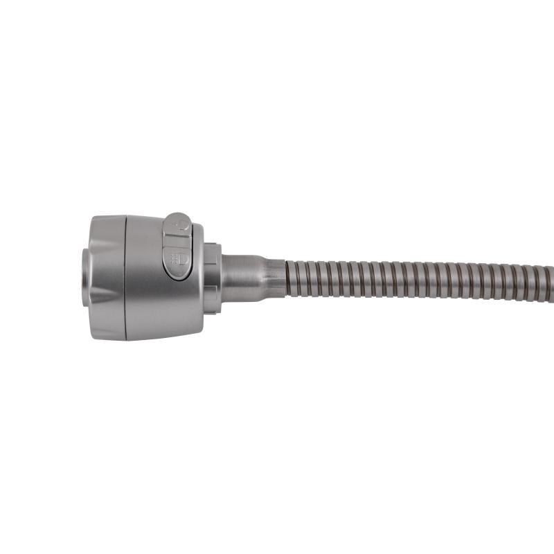 Змішувач для кухні Brinex Pure 015F41 з гнучким виливом   Nickel BRIPUR015F41NKL — фото 4