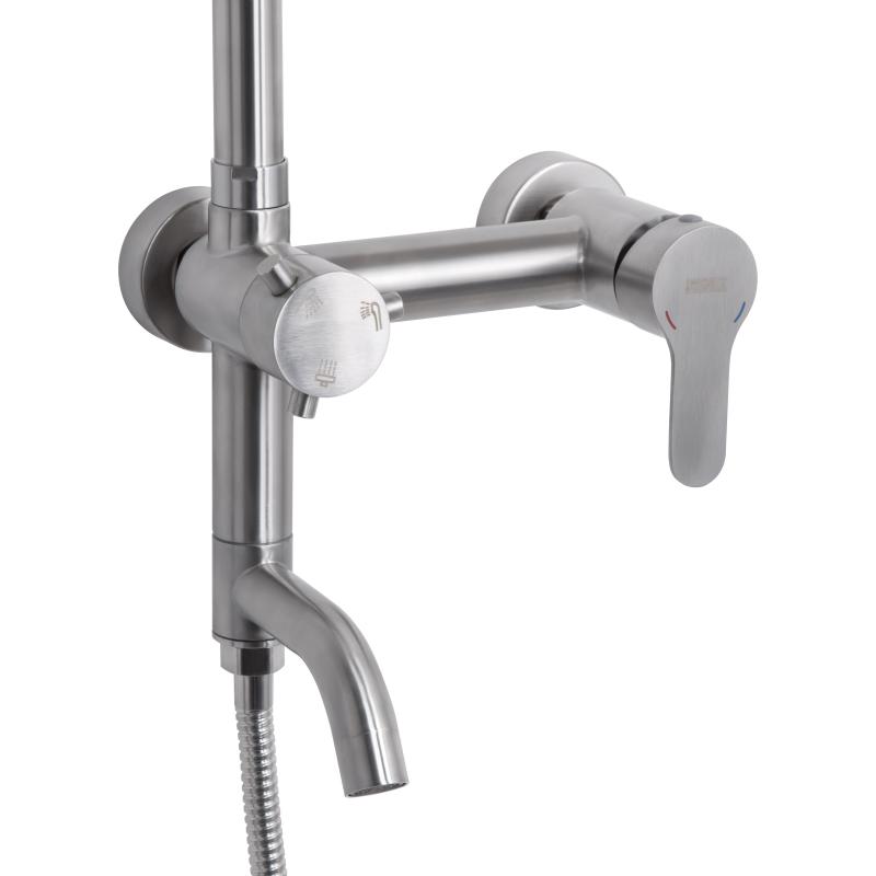 Душова система універсальна Brinex Pure 1030 на три споживачі  Nickel BRIPUR1030NKL — фото 3