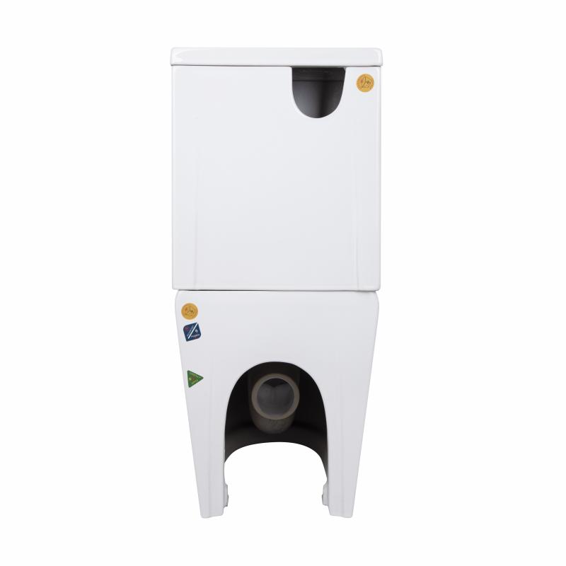 Унітаз підлоговий Qtap Jay Ultra Quiet з сидінням Soft-close 640x360x835 мм QT07222175TW White — фото 7