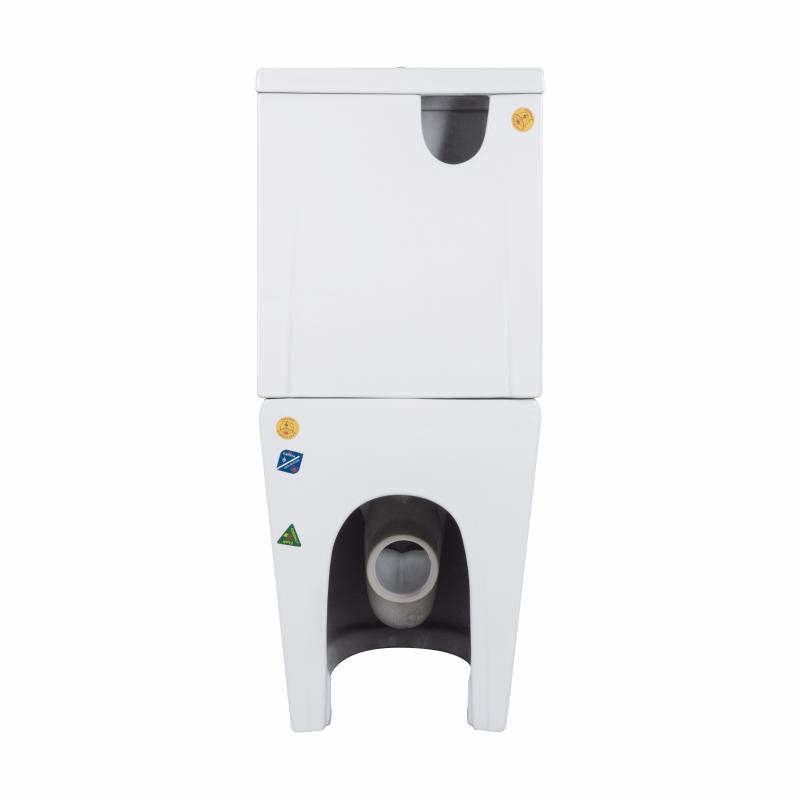 Унітаз підлоговий Qtap Swan Ultra Quiet з сидінням Soft-close 640x360x835 мм QT16222182TW White — фото 7