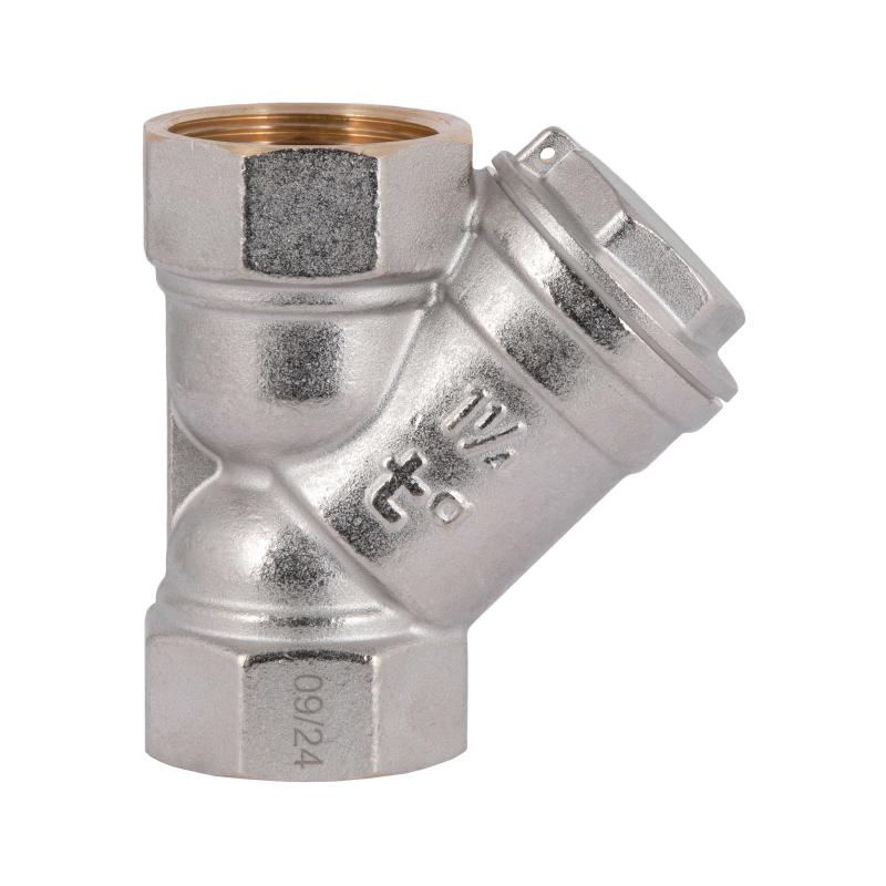 Фільтр грубої очистки Thermo Alliance Standart 1 1/4"ВВ нікель для води косий TAS124W32 — фото 3