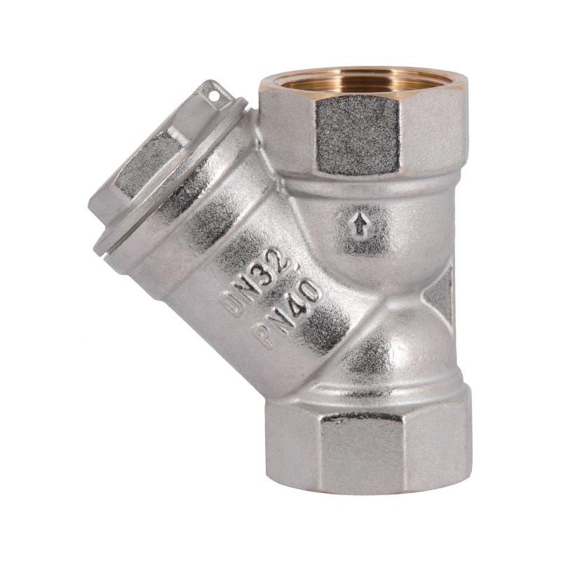 Фільтр грубої очистки Thermo Alliance Standart 1 1/4"ВВ нікель для води косий TAS124W32 — фото 5