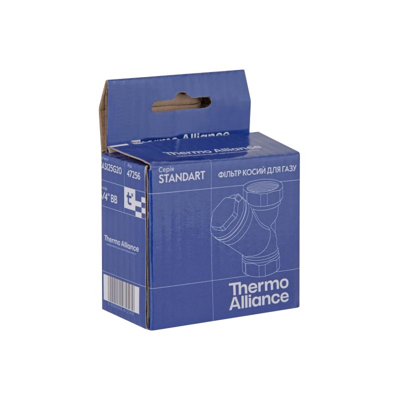Фільтр Thermo Alliance Standart для газу 3/4"ВВ нікель, косий TAS125G20 — фото 8