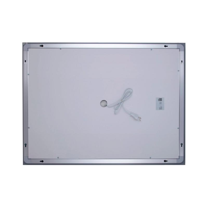 Дзеркало Lidz Kubis 800х600 з LED-підсвічуванням Touch, з антизапотіванням, з димером, рег. яскравості LD78LF9047400 — фото 5