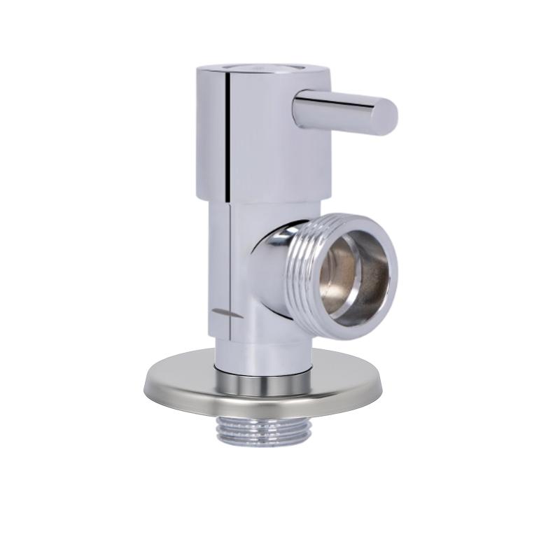 Кран кутовий Thermo Alliance Standart (ручка паличка) з керам.буксою 1/2"З х 1/2"З SF343W1515 — фото 3