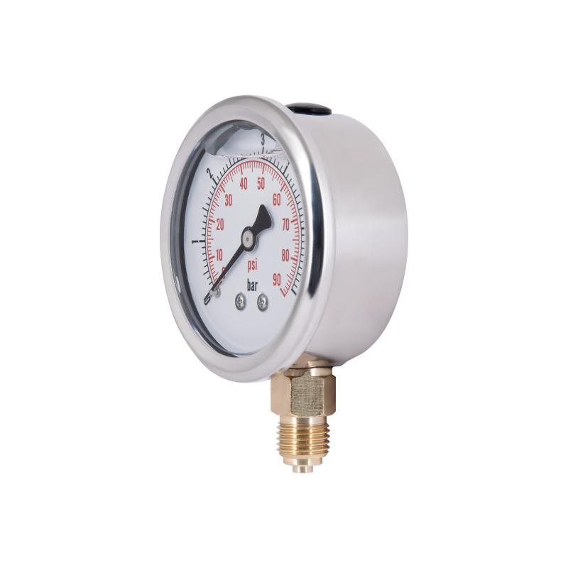 Манометр із гліцерином Thermo Alliancе Forte 6 бар, 1/4"З, нижнє підключення TAF170G6B — фото 3