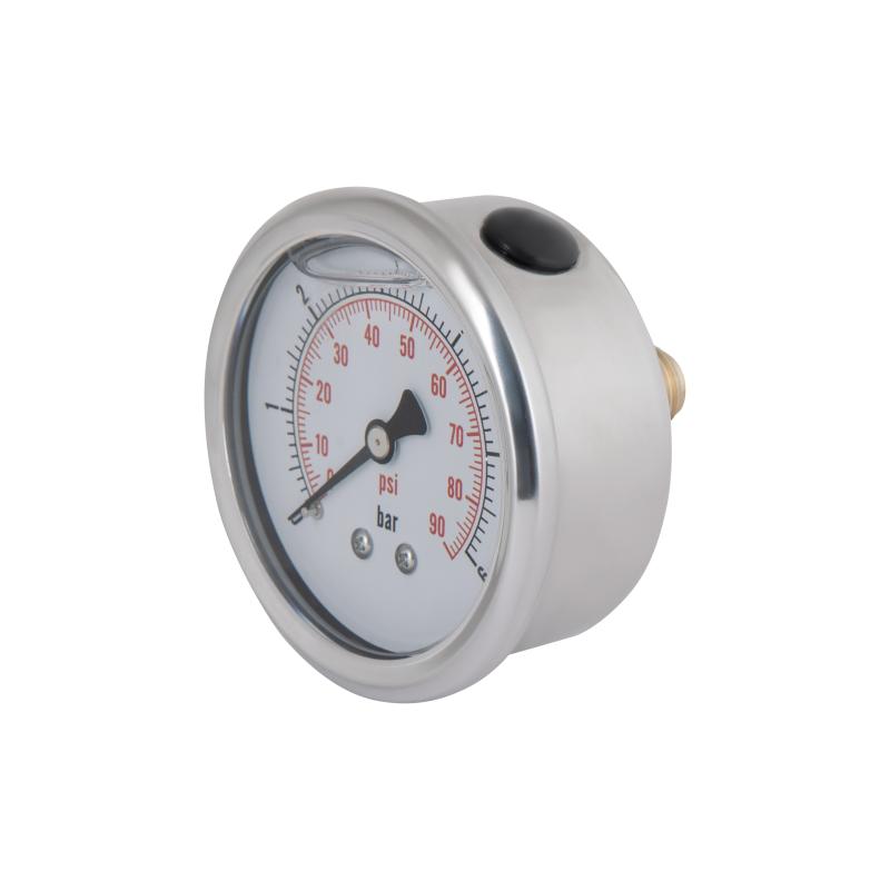Манометр із гліцерином Thermo Alliancе Forte 6 бар, 1/4"З, заднє підключення TAF171G6B — фото 3