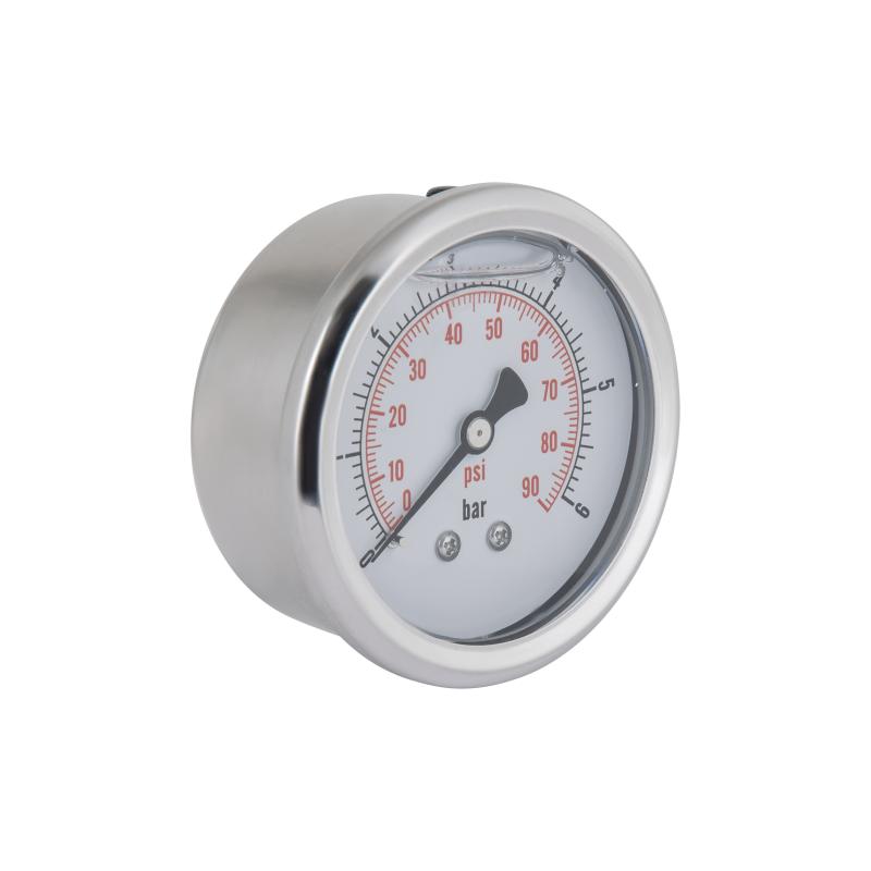 Манометр із гліцерином Thermo Alliancе Forte 6 бар, 1/4"З, заднє підключення TAF171G6B — фото 4