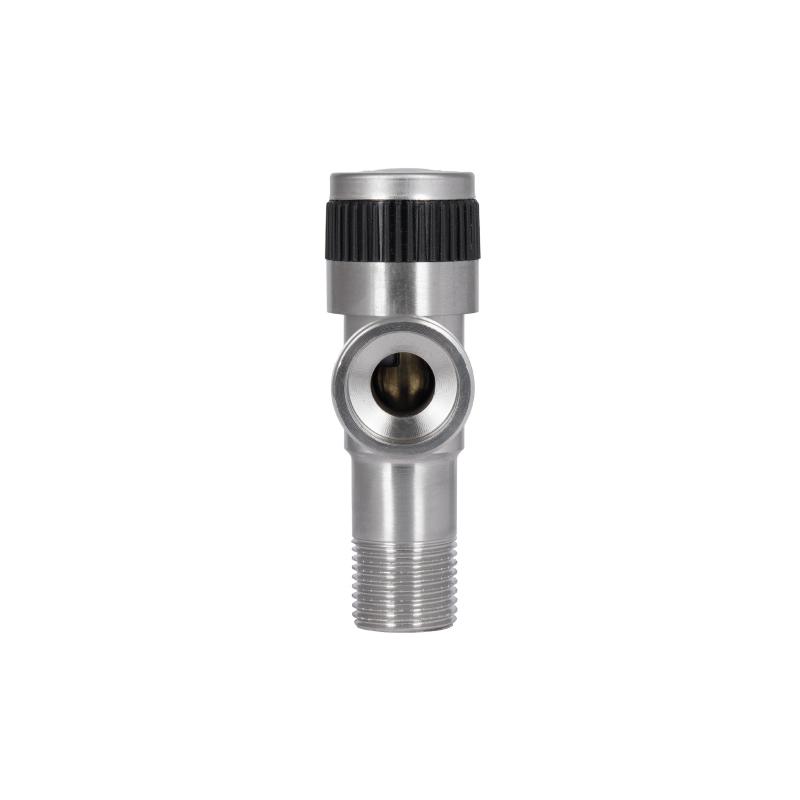 Кран кутовий Thermo Alliance Standart 1/2"Зх3/4"З нерж., з керам. буксою TAS345W1520SS — фото 4