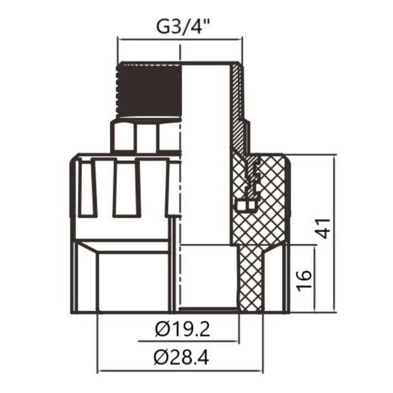 Муфта PPR Thermo Alliance 20х3/4" ЗР — фото 2