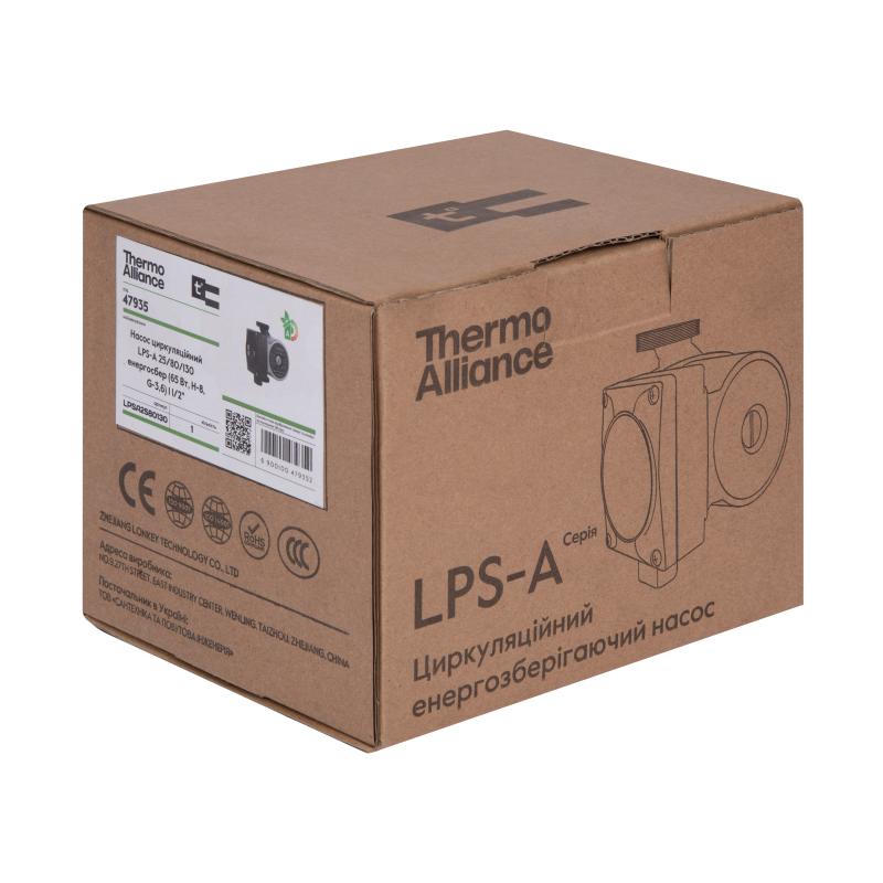 Насос циркуляційний Thermo Alliance LPSA 25/80/130 енергозберігаючий — фото 9