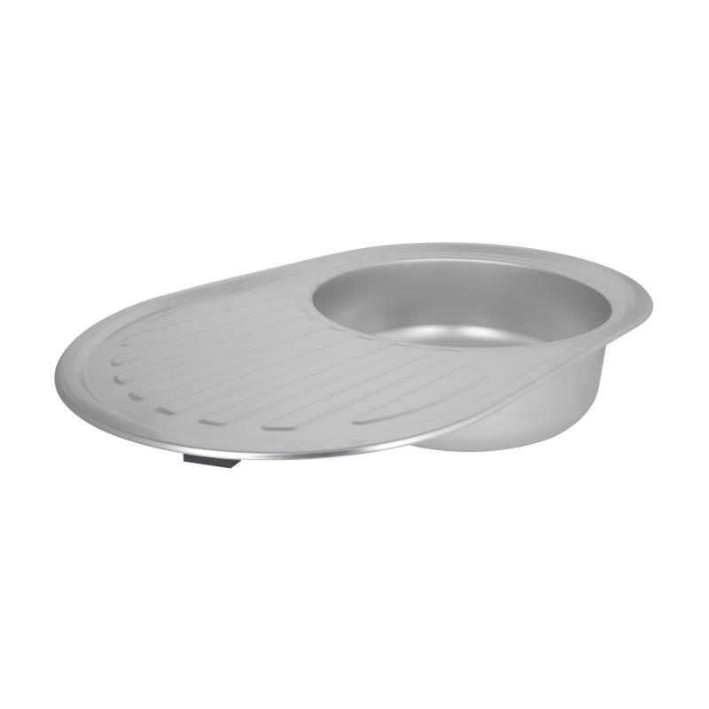 Кухонна мийка Brinex 7750 0,8 мм Micro Decor (BRIN7750MDEC08) — фото 4