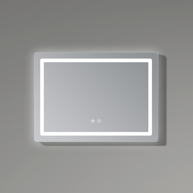 Дзеркало Qtap Mideya (DC-F614) 700х500 з LED-підсвічуванням Touch, з антизапотіванням, димером QT2078NCF07050W — фото 6