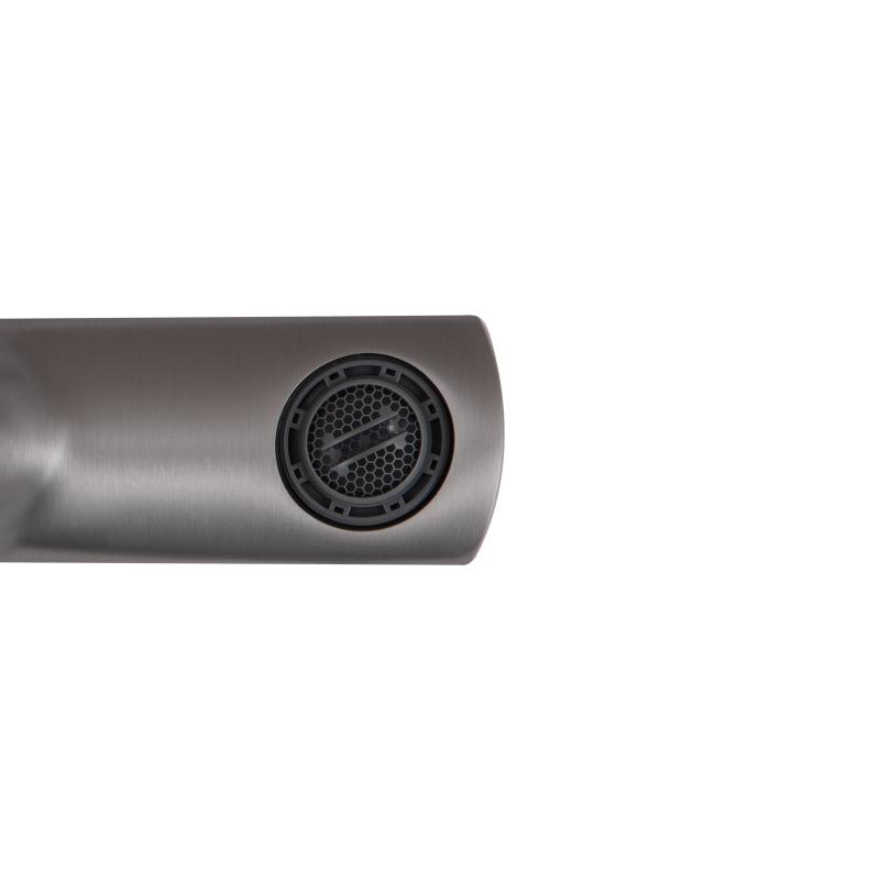 Змішувач для ванни Qtap Slavonice (з душовим гарнітуром) QTSLV259GMB48035 Gunmetal Black PVD — фото 6
