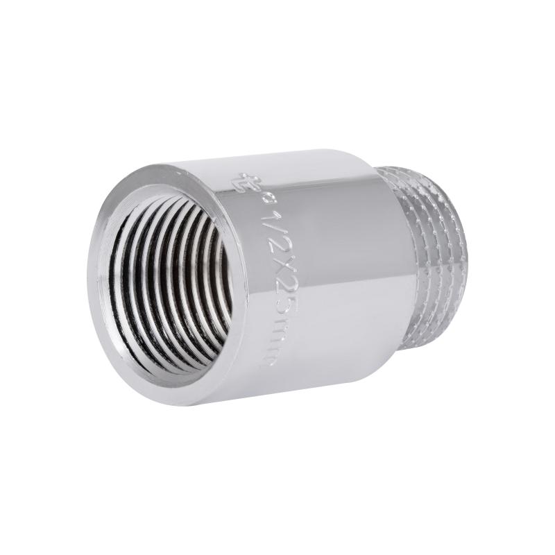 Подовжувач хромований Thermo Alliance Forte 1/2"ВЗ, L=25 мм TAF1301525 — фото 3