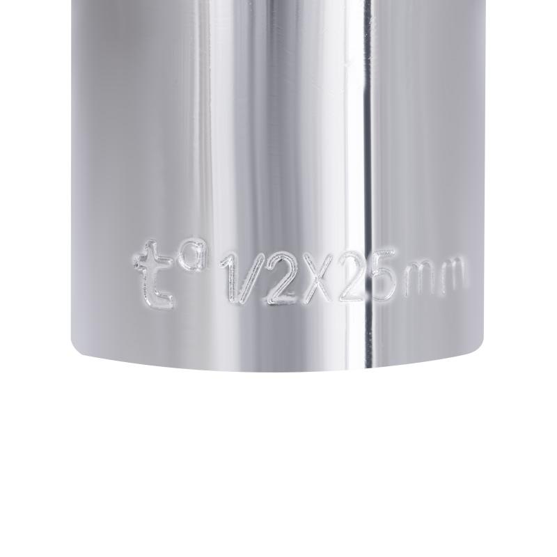 Подовжувач хромований Thermo Alliance Forte 1/2"ВЗ, L=25 мм TAF1301525 — фото 5